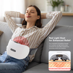Abdominal Stomach Massager Belt control panel highlights three-speed settings