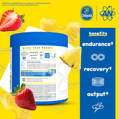 ABE AN Performance electrolyte serving scoop enables convenient pre- and post-workout hydration.