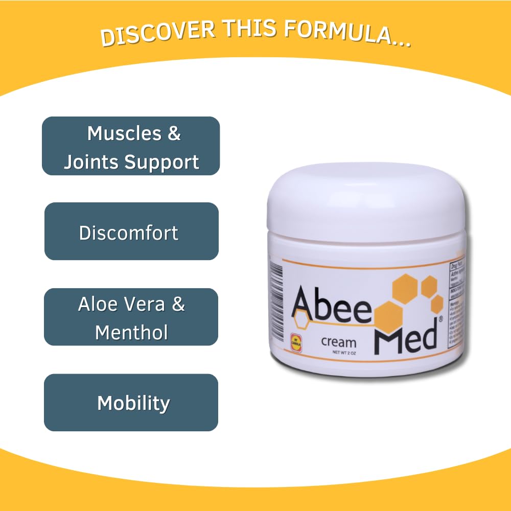 ABEE MED bee pollen extract illustration emphasizing botanical skin nourishment.
