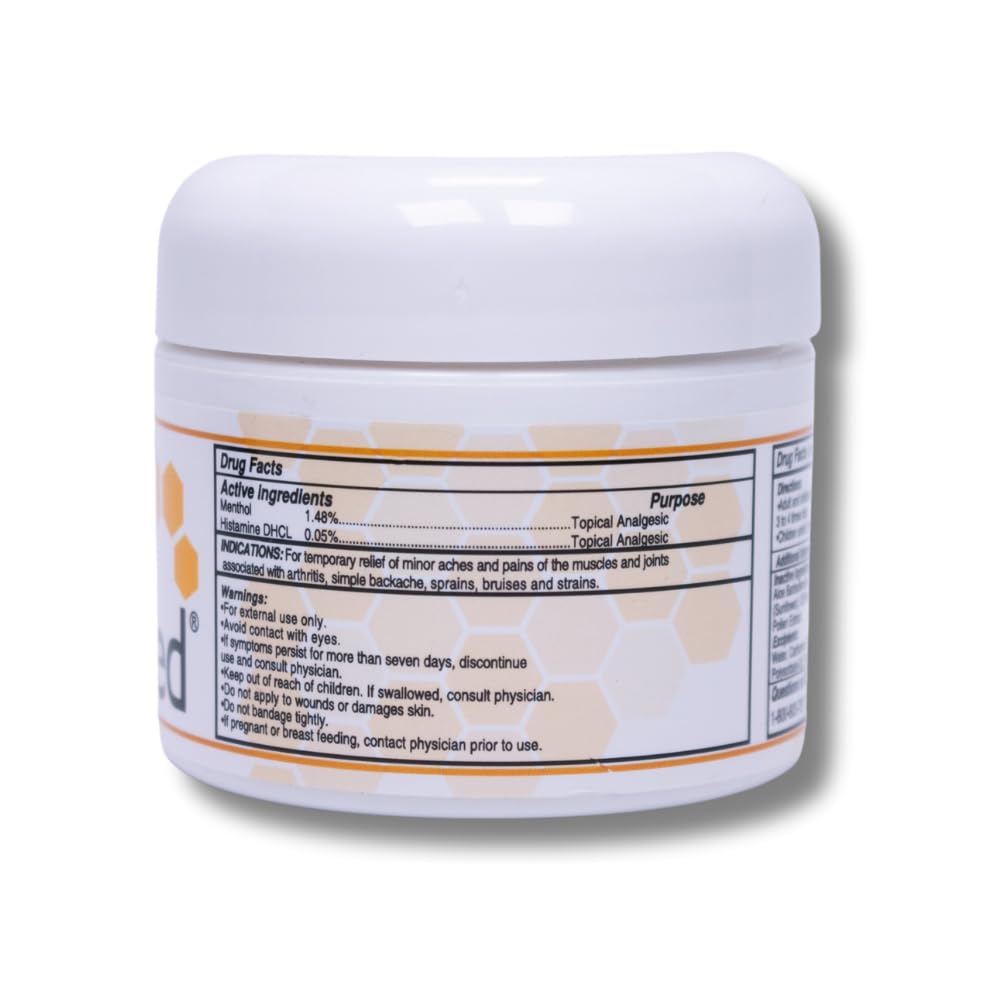 ABEE MED application closeup highlighting fast-absorbing, non-greasy texture.