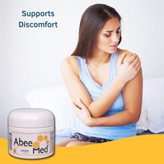 ABEE MED packaging 2oz twin-pack ideal for travel and routine care.