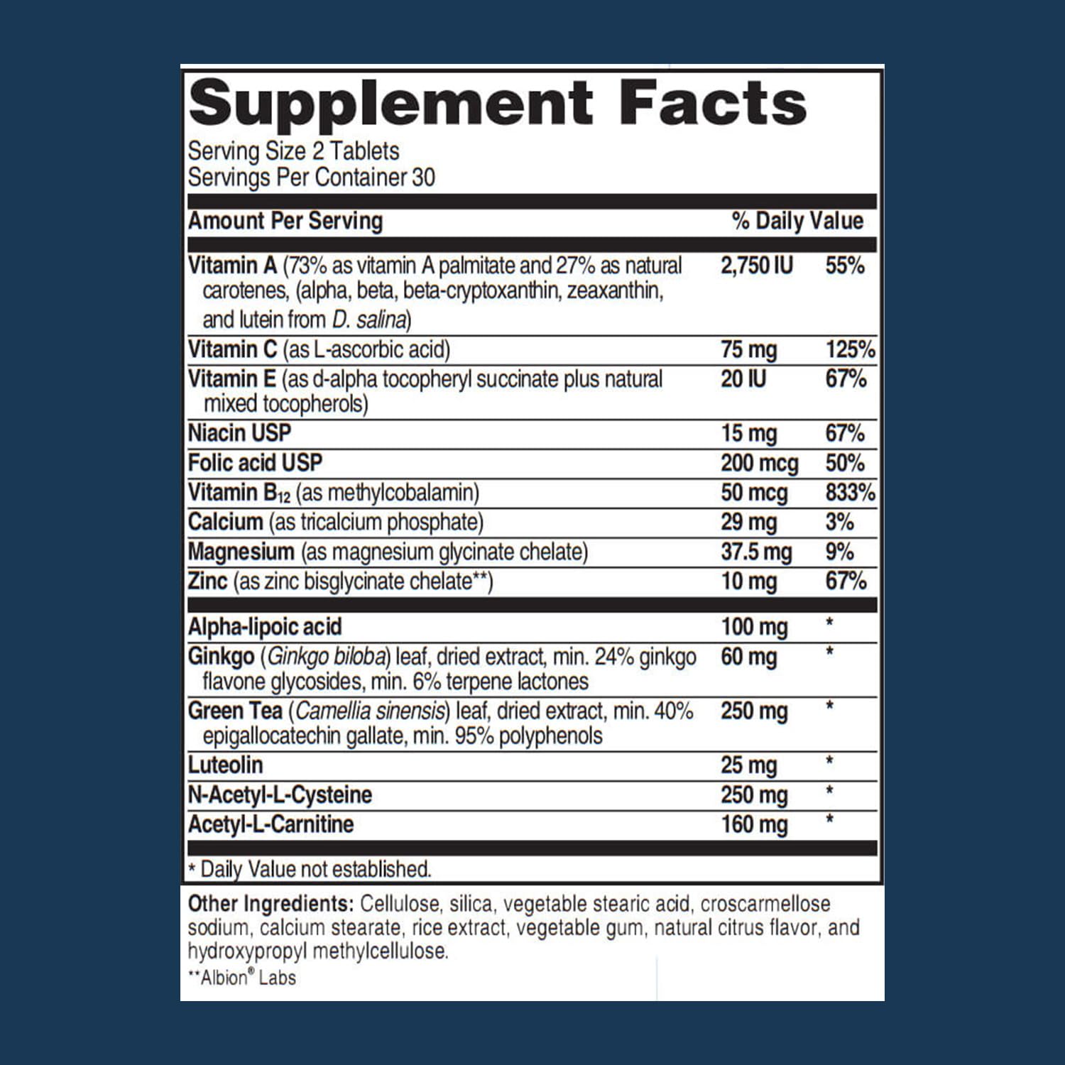 Advanced Bionutritionals Advanced Hearing Formula capsules offer convenient vegan ear health support