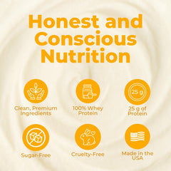 About Time gluten-free and lactose-free icons reinforce dietary compatibility