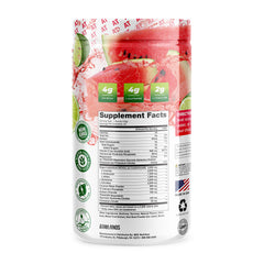 About Time BCAA Hydration Watermelon Lime shaker mix for quick on-the-go hydration