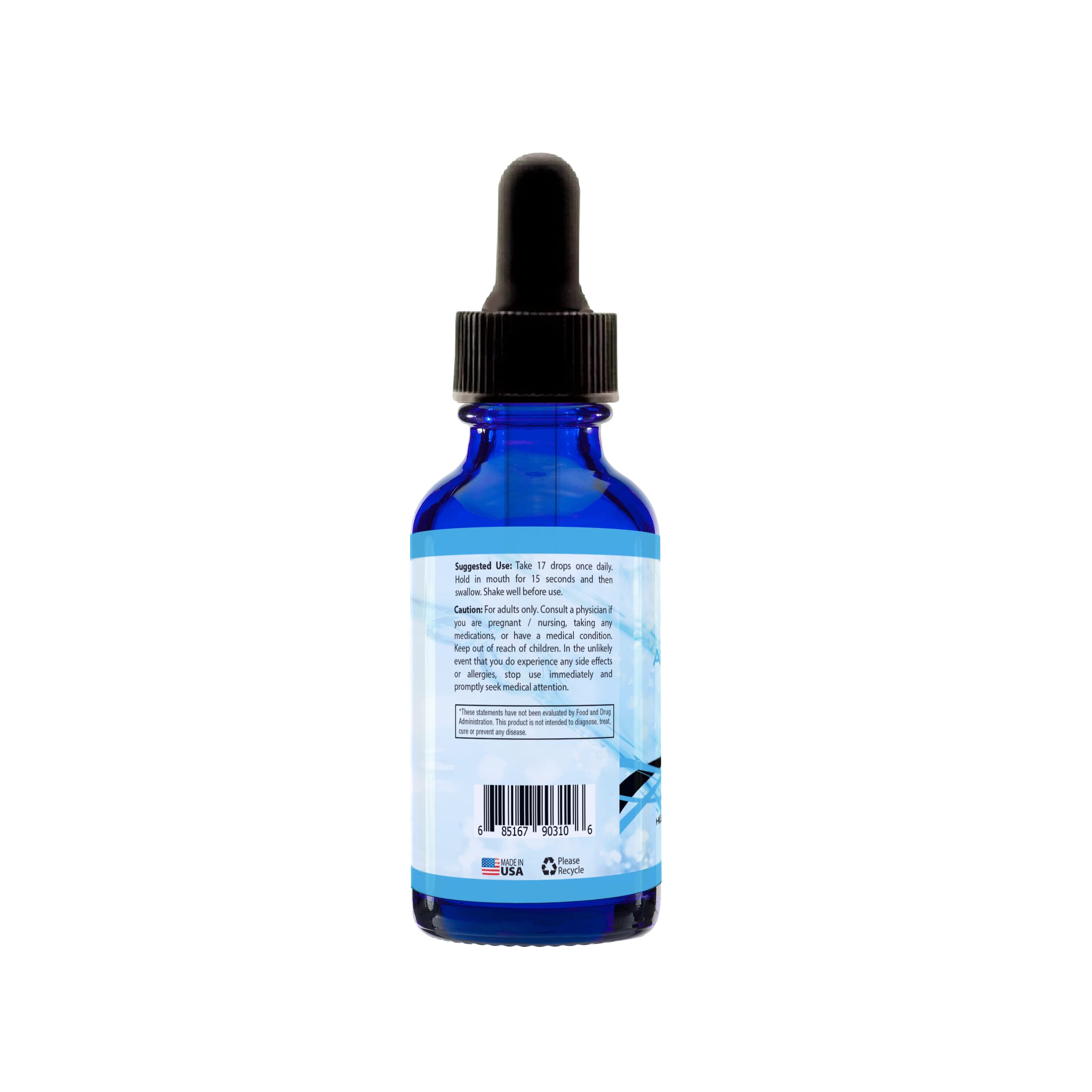 Absonutrix DIM bottle close-up emphasizing compact daily drops
