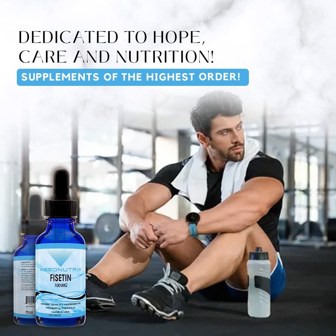 Absonutrix Fisetin in daily routine scene promoting healthy aging.