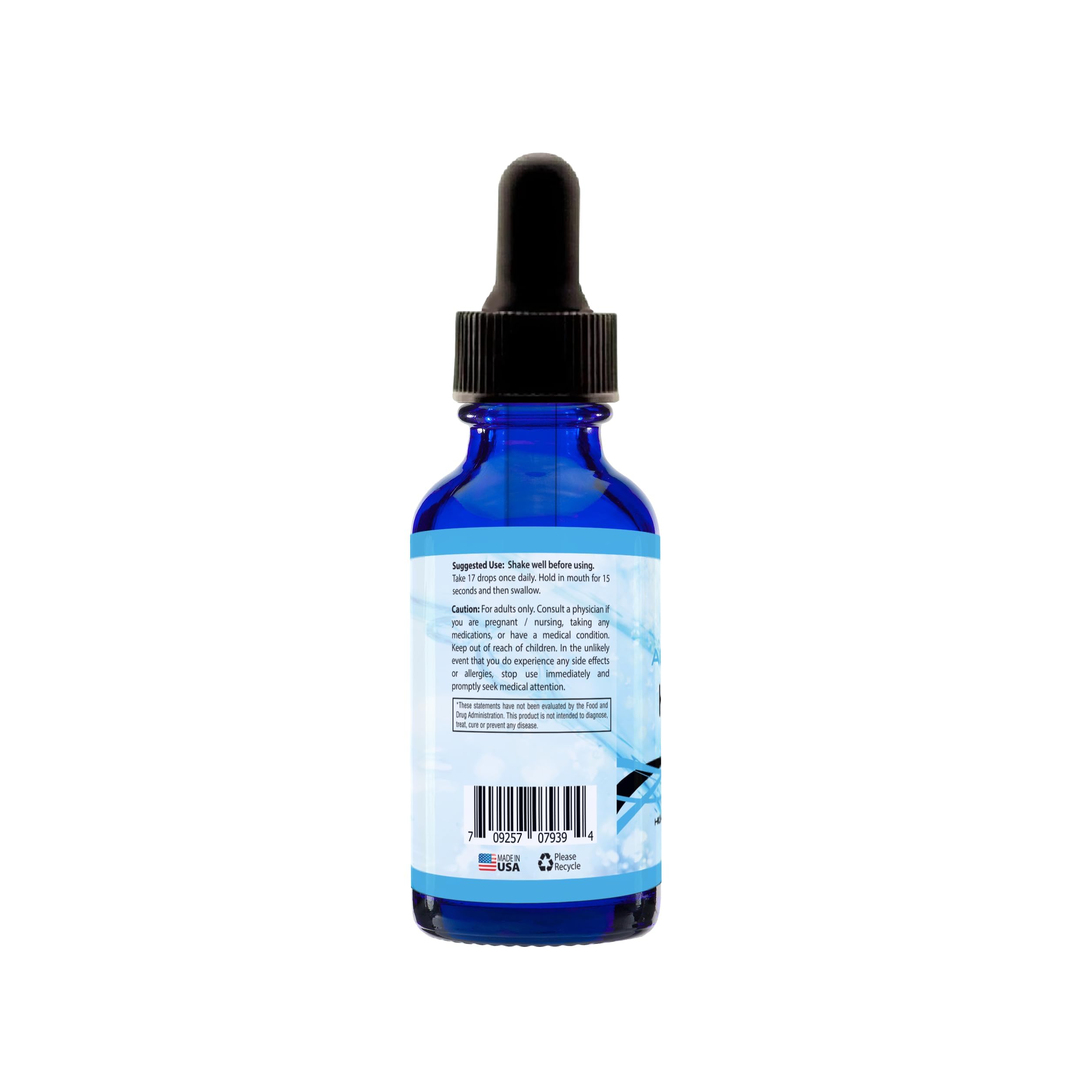 Absonutrix bottle with measuring spoon showing 593mg dosage