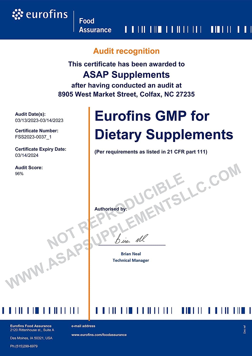 Absonutrix drops poured into water for quick, convenient intake