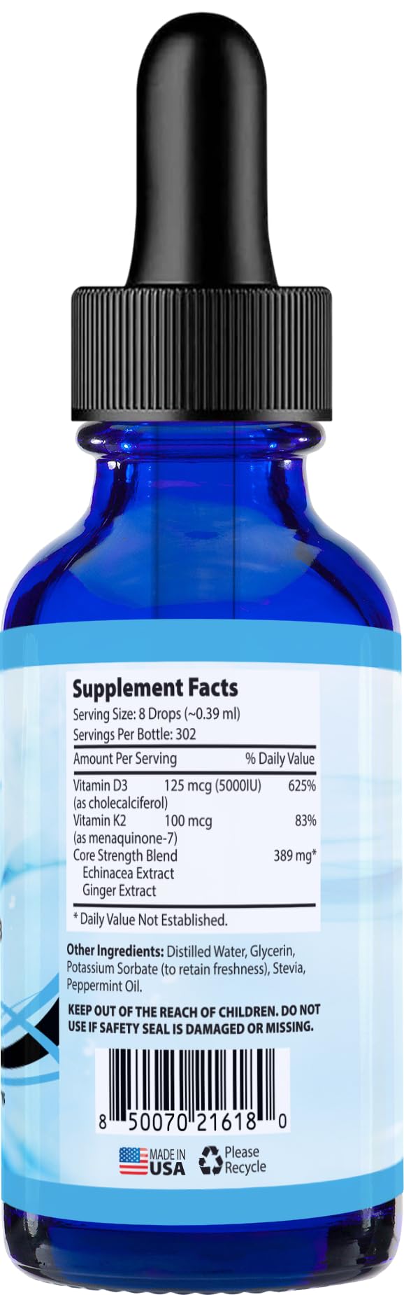 Absonutrix K2D3 gluten free and non GMO formulation note
