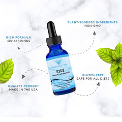 Absonutrix K2D3 label close-up highlights premium ingredients