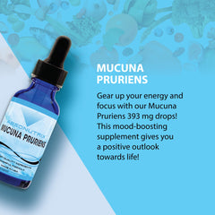 Absonutrix Mucuna Pruriens liquid dropper demonstrates precise dosing.