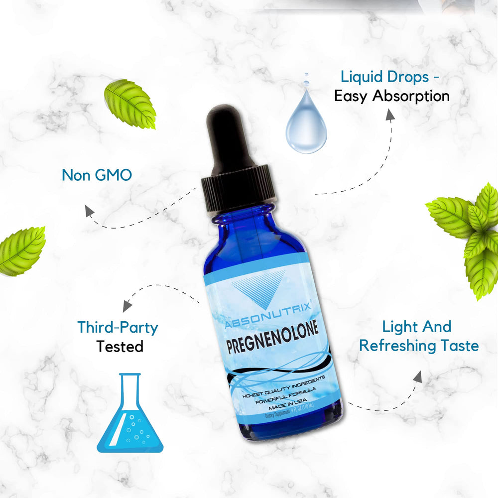 Absonutrix bottle with glass ready for daily use