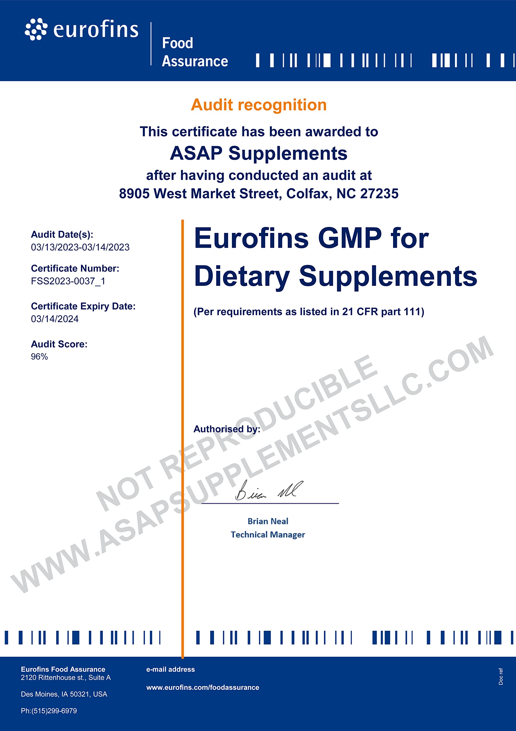 Absonutrix Serrapeptase enzyme label close-up showing non-GMO and GMP.