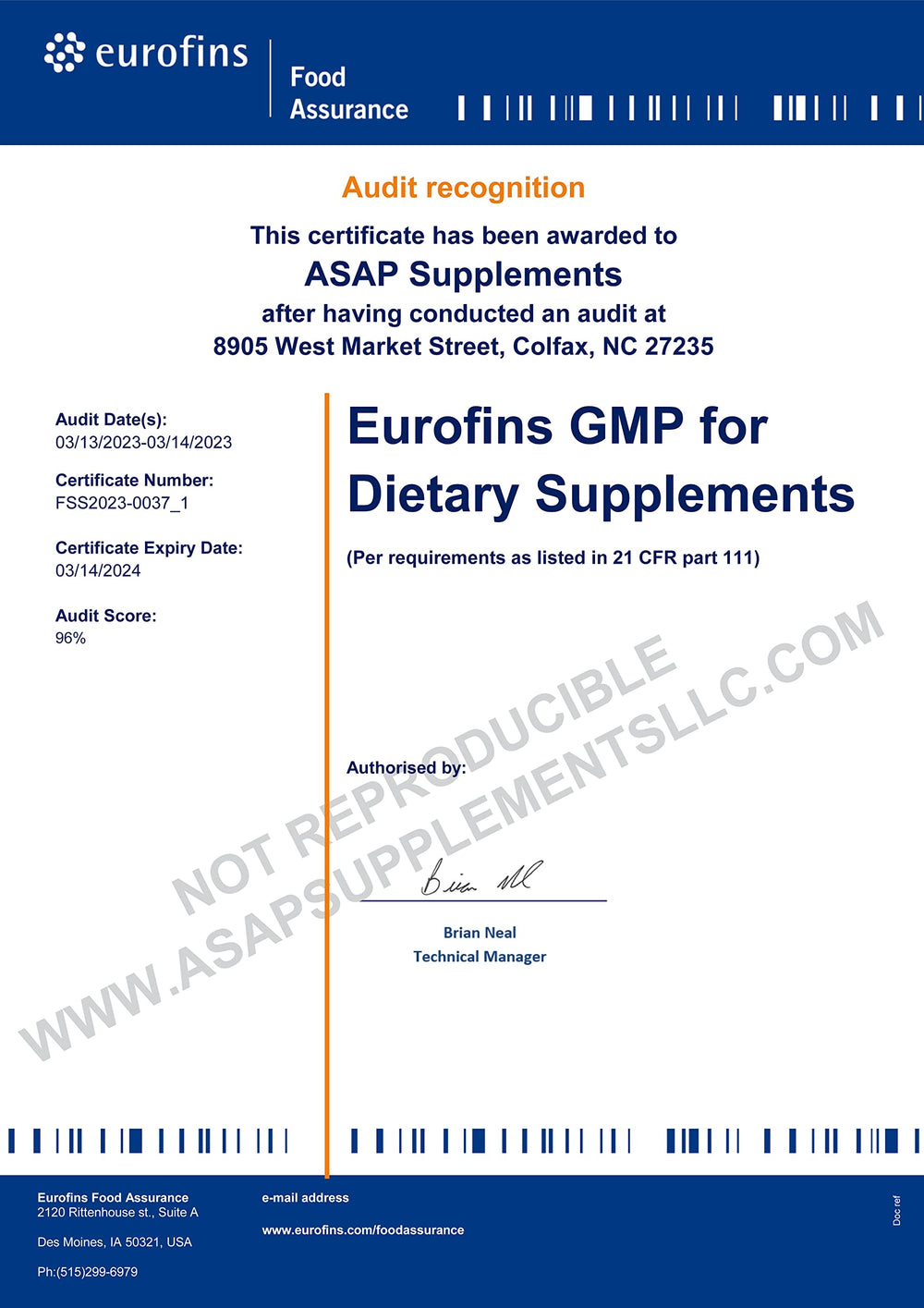Absonutrix Serrapeptase enzyme label close-up showing non-GMO and GMP.