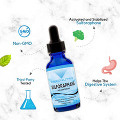 Absonutrix sulforaphane non-gmo label confirms clean ingredients.