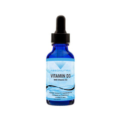 Absonutrix Vitamin D3 K2 Drops bottle highlighting high-potency formulation for daily wellness.