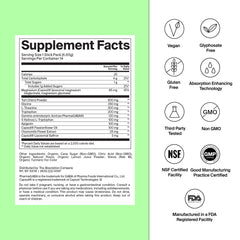 Sleep Aid powder dissolving in water for a calming bedtime drink