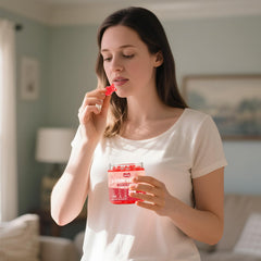 ABYSSUS Lysine label closeup highlights gluten-free and third-party tested assurance.