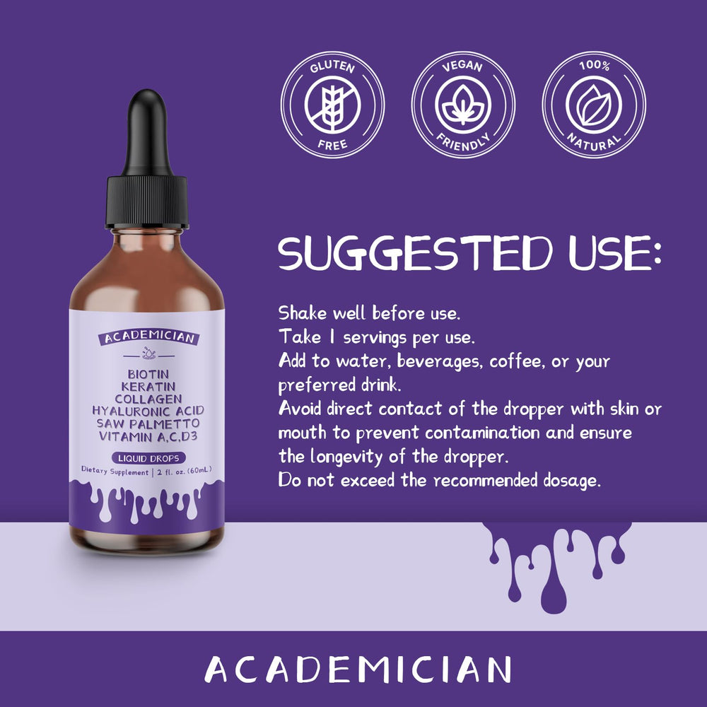 ACADEMICIAN daily-use liquid glass demonstrating simple routine integration