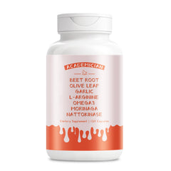 ACADEMICIAN moringa capsules bottle for daily energy and wellness.