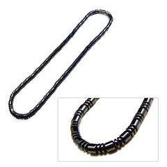 Accents Kingdom drum bead close-up showing magnetic hematite detail for bold everyday style.