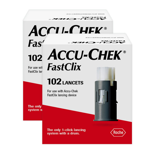 Accu-Chek FastClix lancets for smooth blood sample collection and comfortable testing.