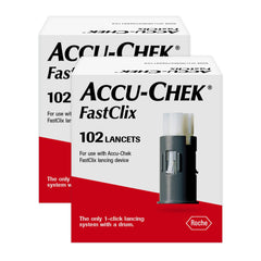 Accu-Chek FastClix lancets for smooth blood sample collection and comfortable testing.