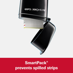 Accu-Chek Guide 100-strip pack for ongoing testing.