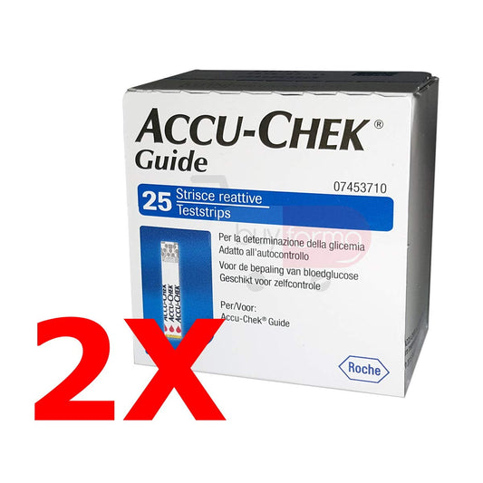 Accu-Chek Guide test strips in spill-resistant SmartPack vial enable precise, one-at-a-time testing.