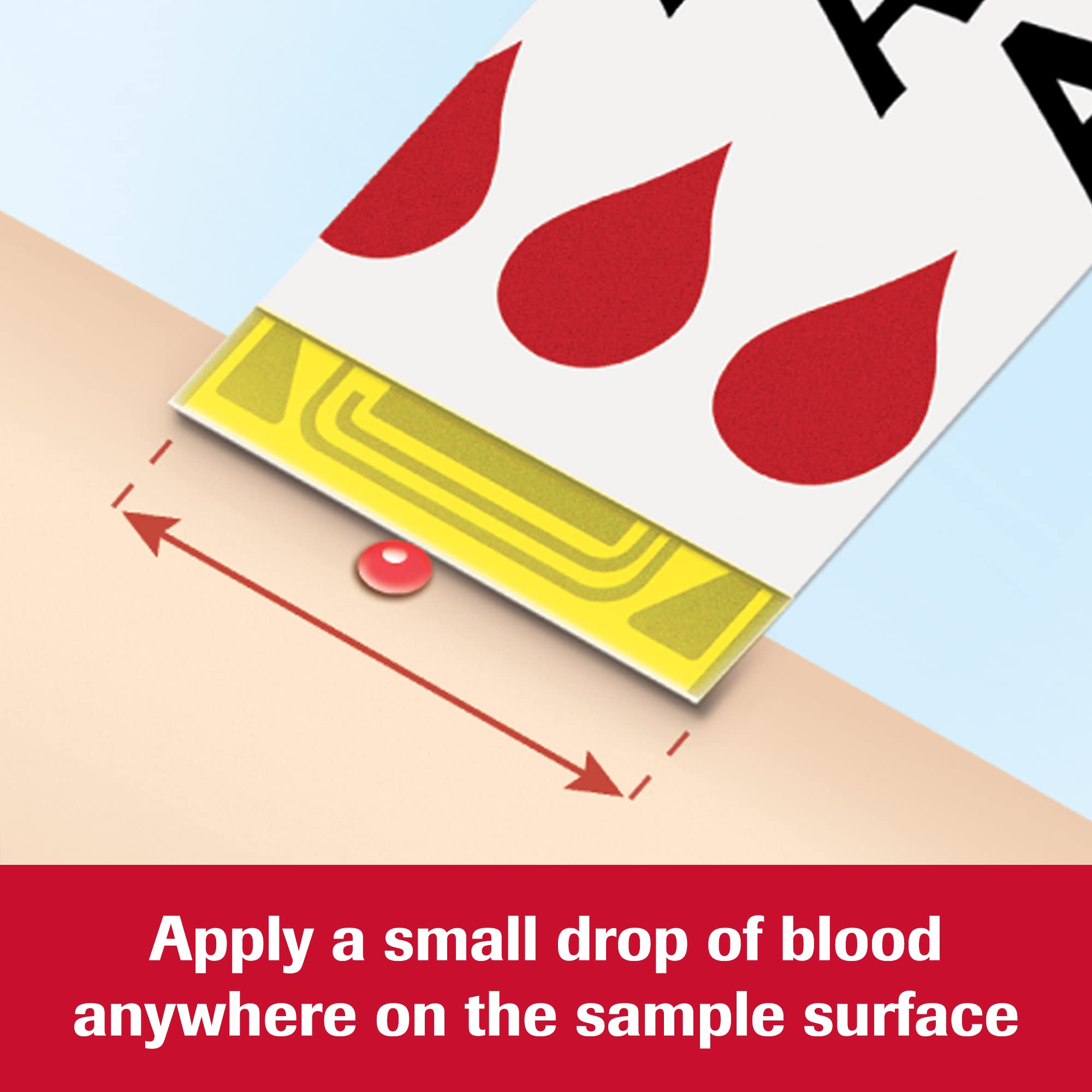 Accu-Chek lancing devices and supplies accompany strips for testing.