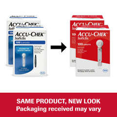 Accu-Chek Softclix lancets ultra-small-needles minimize discomfort during testing.