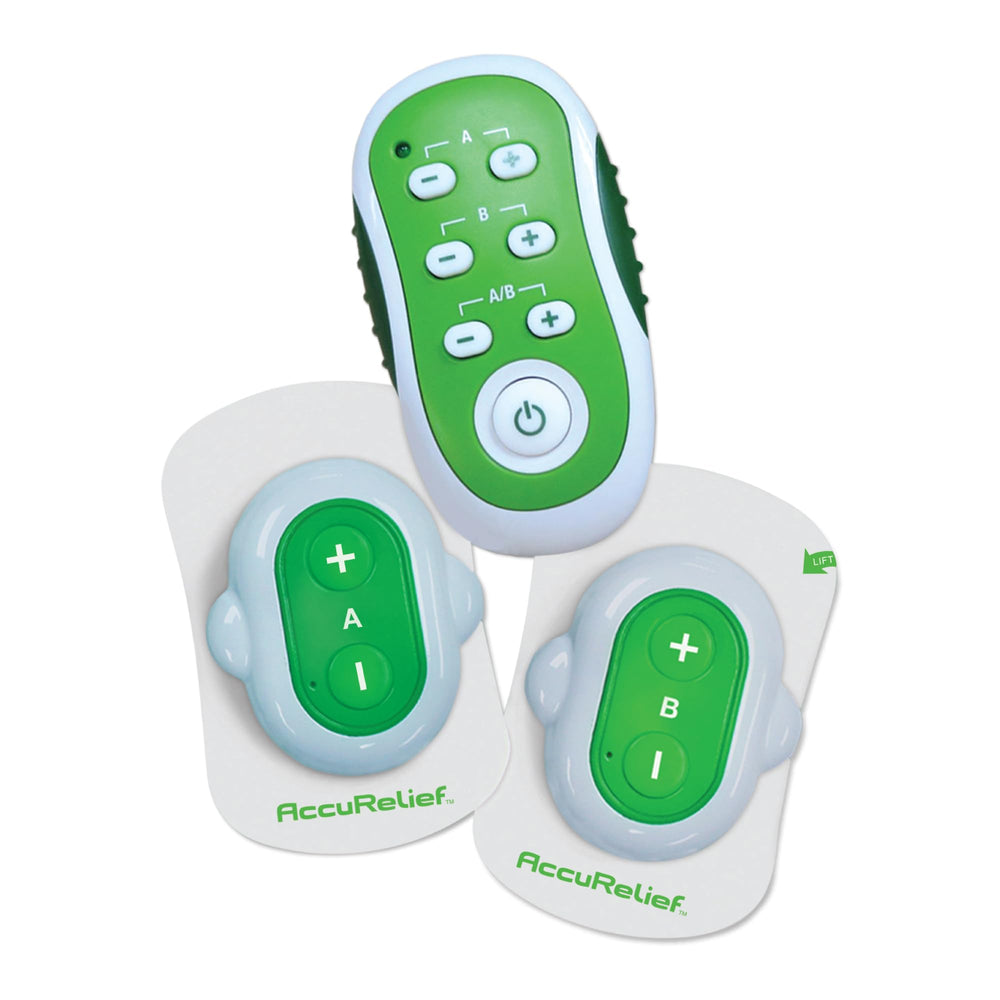 AccuRelief instruction manual with clear setup steps