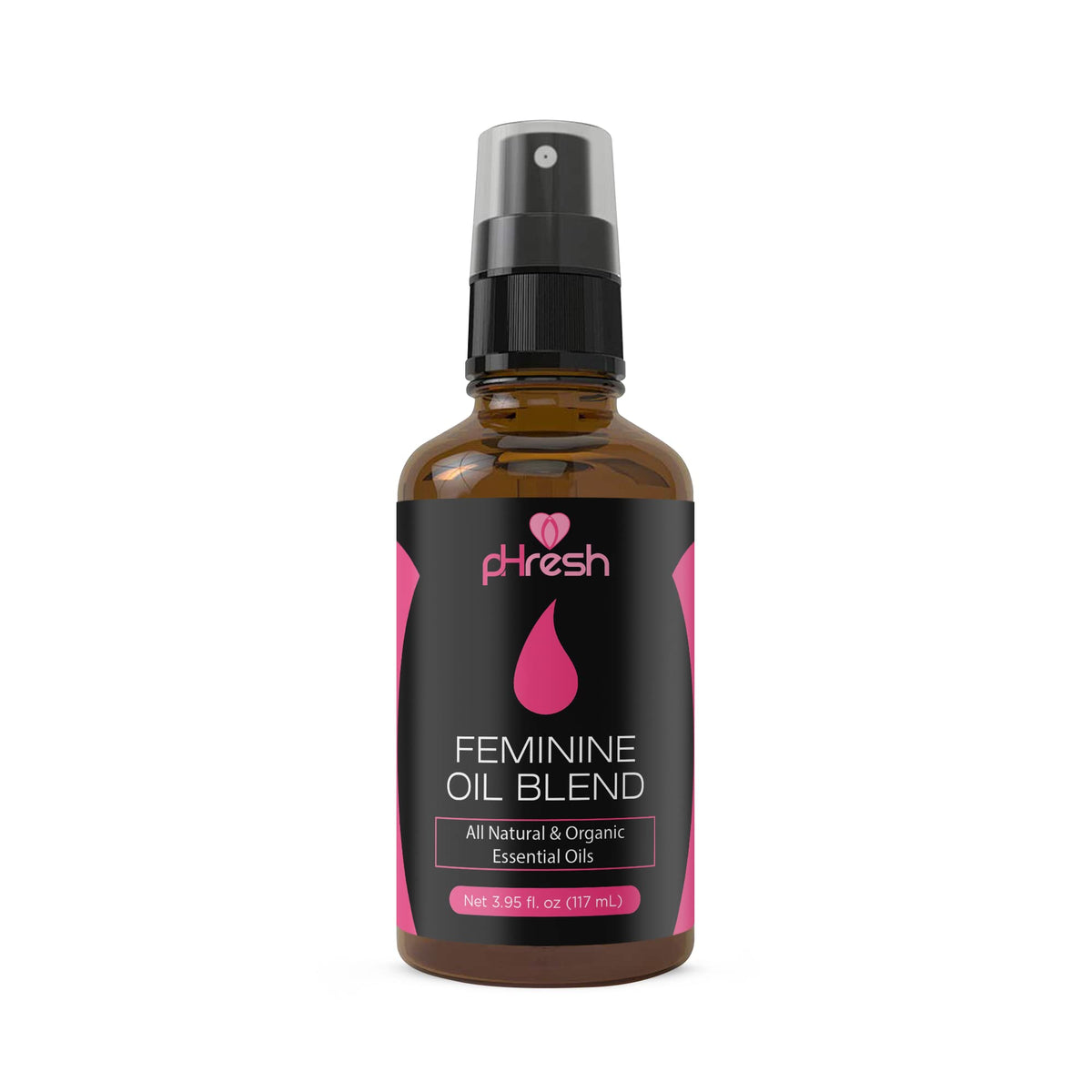 ACE NUTRITION pHresh feminine spray bottle for on-the-go freshness and balanced intimate hygiene.