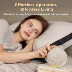 Acedeck compact design fits easily on a nightstand or nursery