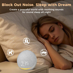 Acedeck sound machine 25-sounds panel ready for customizable sleep options.