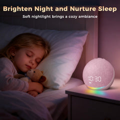 Acedeck Sound Machine Compact Nightstand Design fits small spaces.