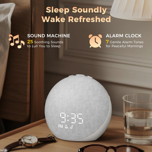Acedeck bedside display with 0–100% dimmer for comfortable nighttime visibility.