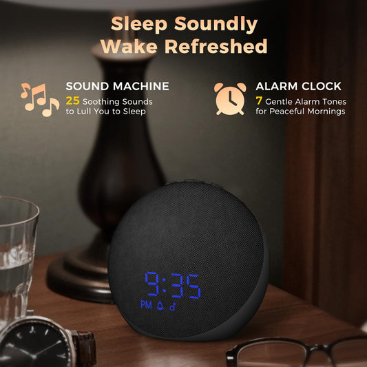 Acedeck device offers 25 sounds to help you drift into sleep.