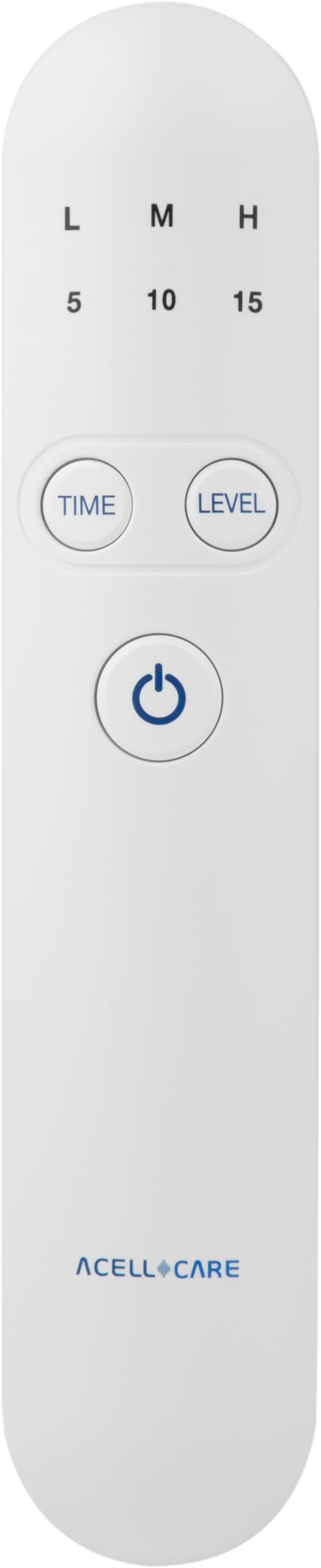 Acellcare Ultrasonic Massager front view for on-the-go deep-tissue relief.