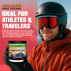 Acli-Mate on-the-go hydration bottle used during outdoor adventures.