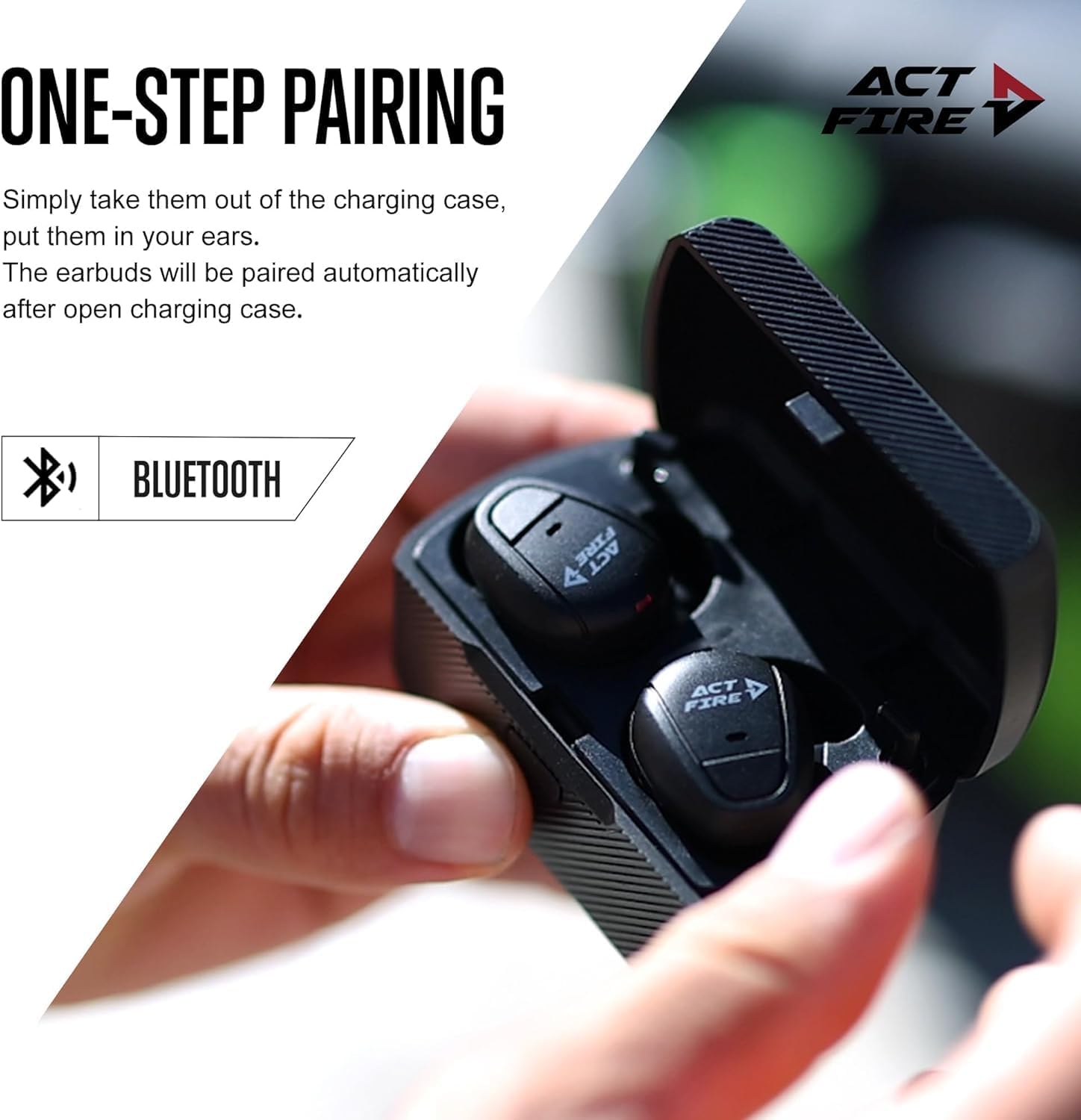 ACT FIRES three sound modes support range versatility and clear voice pickup.