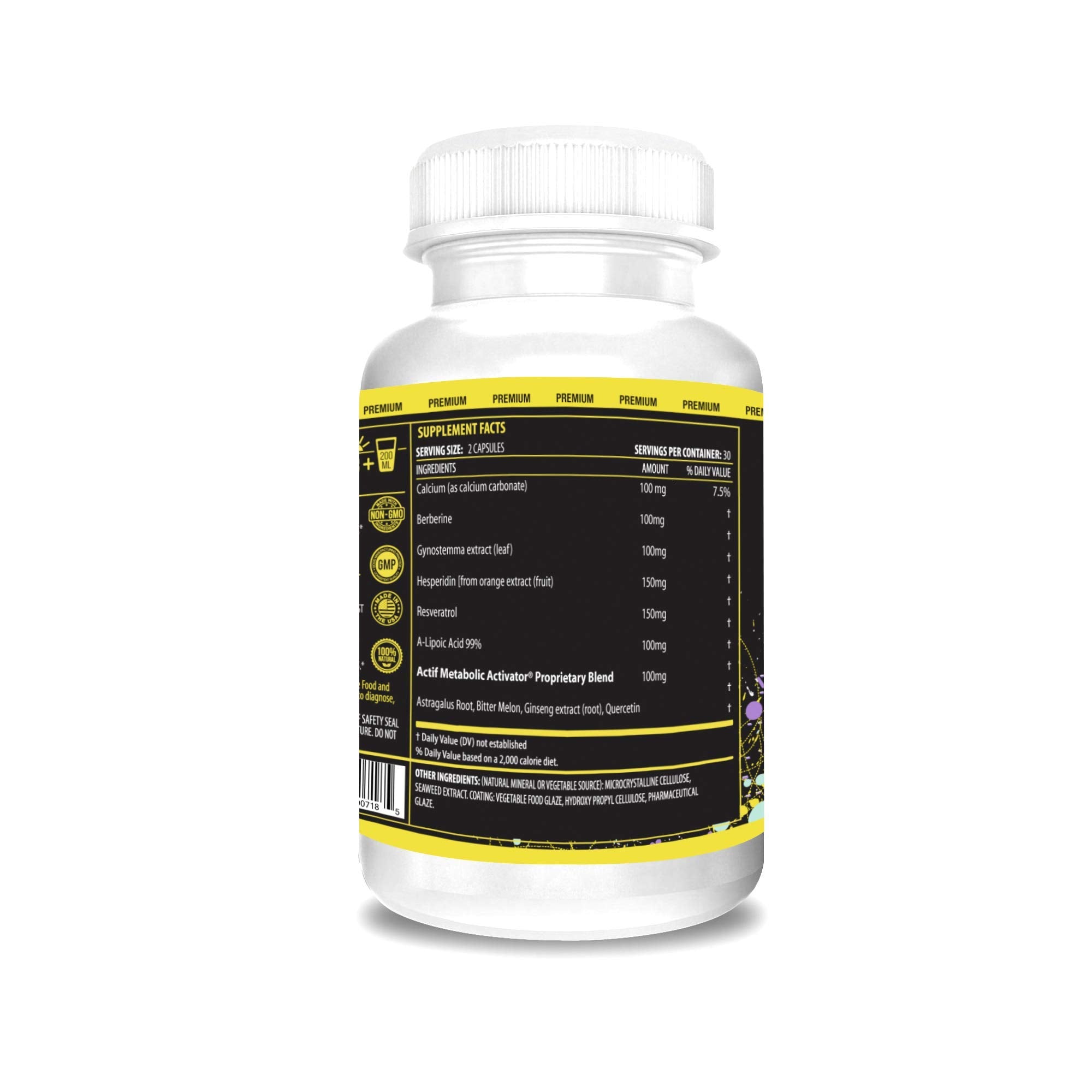 ACTIF AMPK packaging image emphasizing liposomal delivery technology