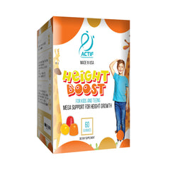 Actif Height Boost liposomal technology graphic illustrating high bioavailability.