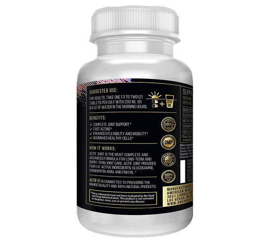 ACTIF 4-in-1 cap close-up highlighting easy-to-take capsules