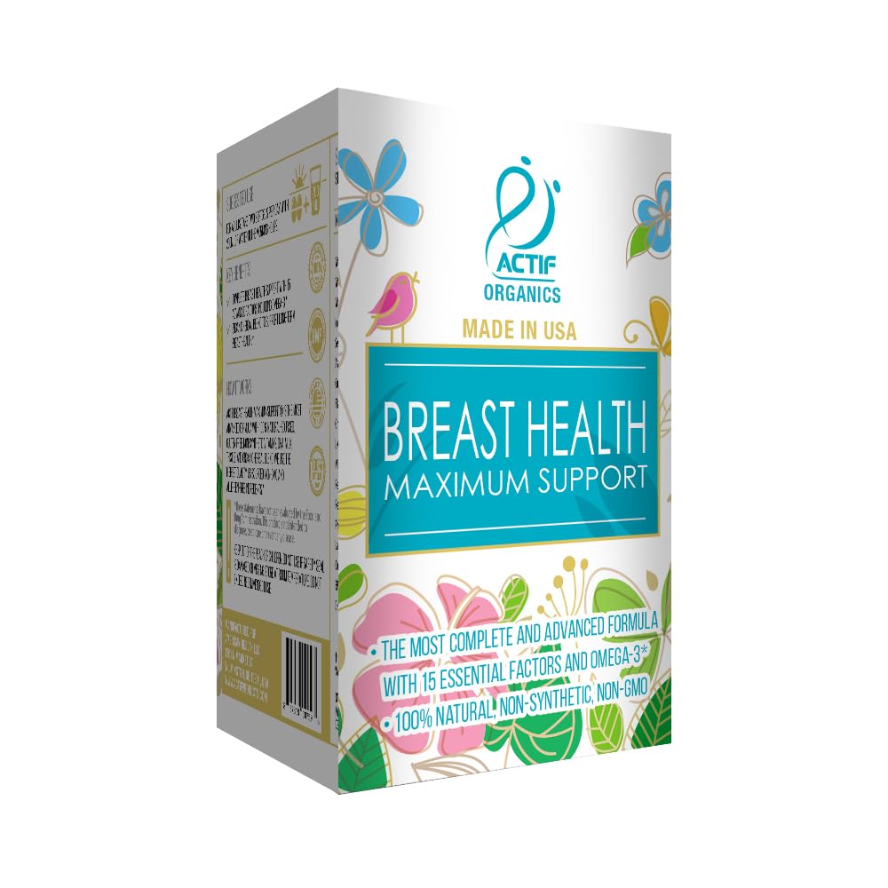 ACTIF Made in USA label alongside non-GMO and gluten-free icons.