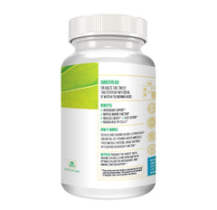 ACTIF non-gmo gluten-free label on packaging communicates clean formulation