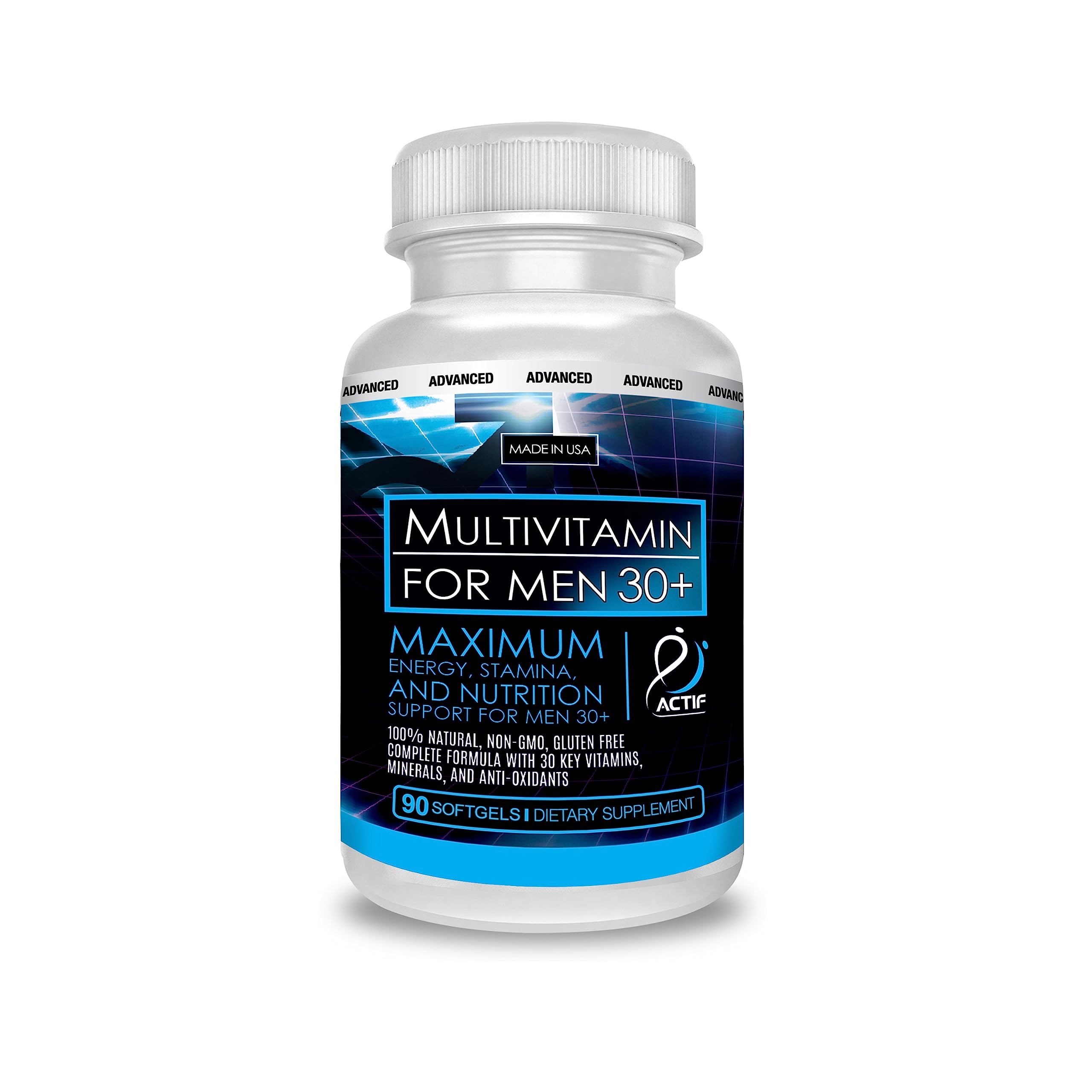 ACTIF liposomal absorption close-up suggests enhanced nutrient delivery.