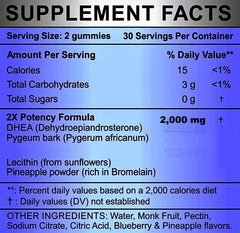 ACTIV PLUS 60 count gummies package for daily use
