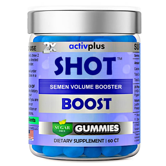 ACTIV PLUS Semen Volume Booster 2X Load bottle for daily semen volume support