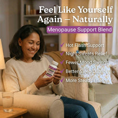Activa Labs+ Hormone Balance bottle beside morning tea in daily routine